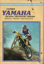 1968-76 yamaha motorcycle 250-400 cc  service manual