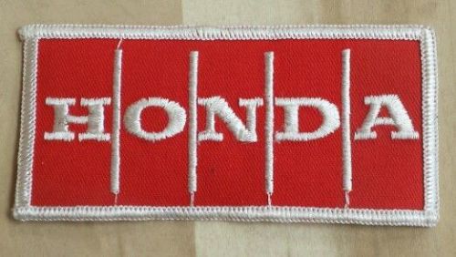 New!! vintage red honda patch