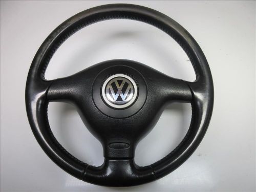 3 spoke steering wheel w/ air bag 1j0419091ae/3b0880201al vw golf jetta 00-05