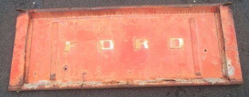 Vintage ford tailgate 1961-1966