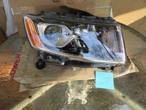 2014 2015 jeep cherokee rh oem halogen headlight assembly  passenger side jeep