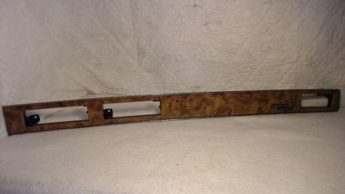 1990 buick lesabre custom dash trim brown wood grain like finish