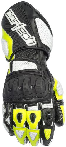 Cortech impulse rr white hi-viz gloves 2x-large