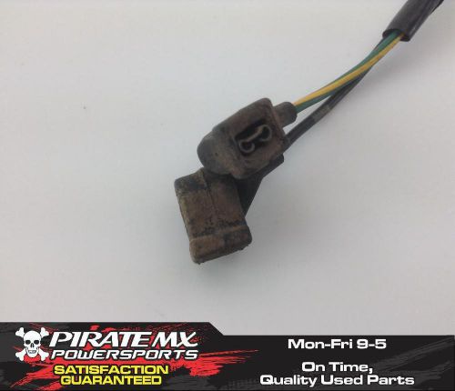 Honda trx450r trx 450r front brake light switch wiring #102 06
