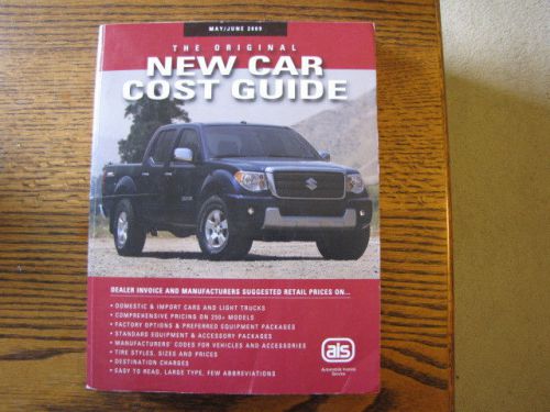 The original new car cost guide - may/june 2009