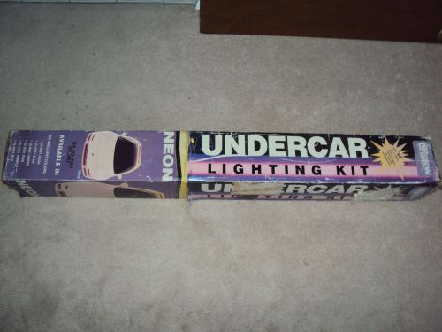Liteglow undercar lighting kit neon red 25mm tubes