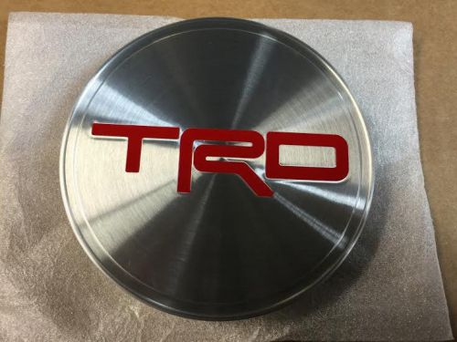 Toyota tacoma (1) trd center caps for the beadlock wheels oem ptr18-35092