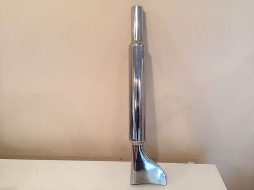 Harley davidson panhead flathead knucklehead nos fishtail exhaust muffler