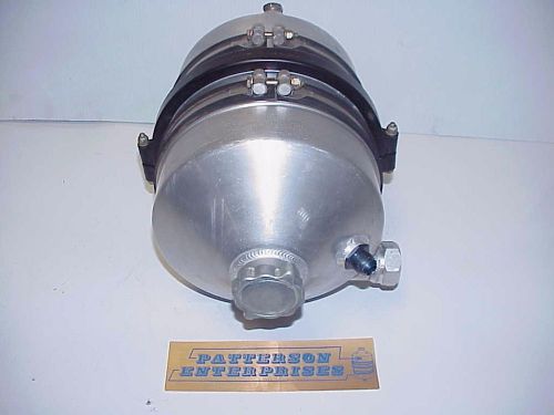 Patterson 3 gallon aluminum dry sump oil tank with brackets jr-1 imca nhra