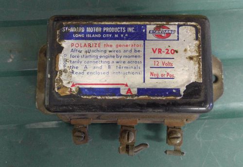 Standard motors vr-20 regulator 12 volt