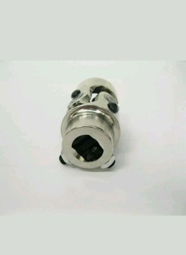3/4 inch dd x 3/4&#034; dd chevy gm chrome steering u joint hot street rod muscle car