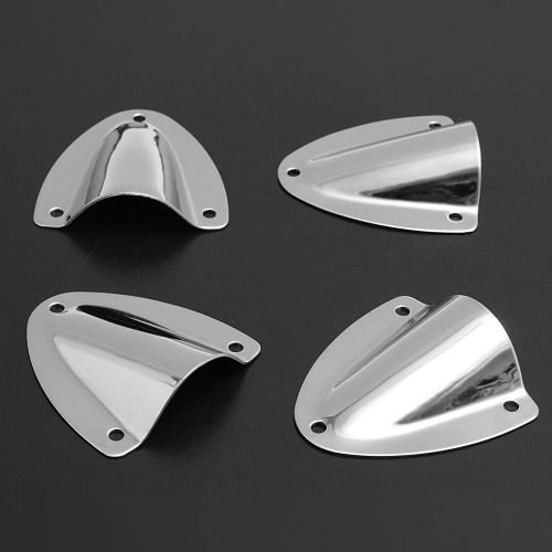 4pcs stainless steel clam shell vent boat marine