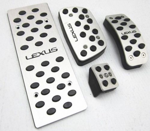 New alum gas brake foot pedals for lexus es250 es300 es350 rx270 rx350 rx450h