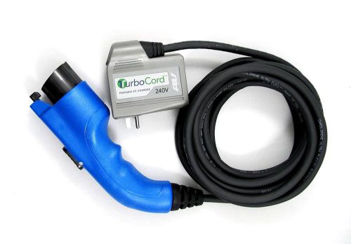 Turbocord 240v portable ev charger w/ wall mount