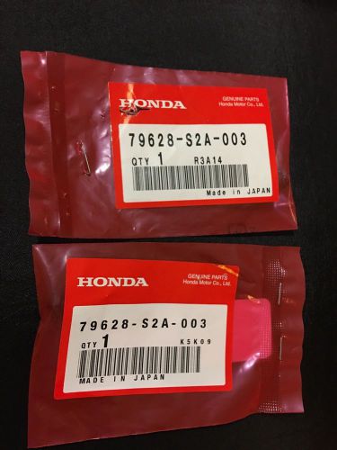 Pair of genuine oem honda dash console bulb 79628-s2a-003 amber
