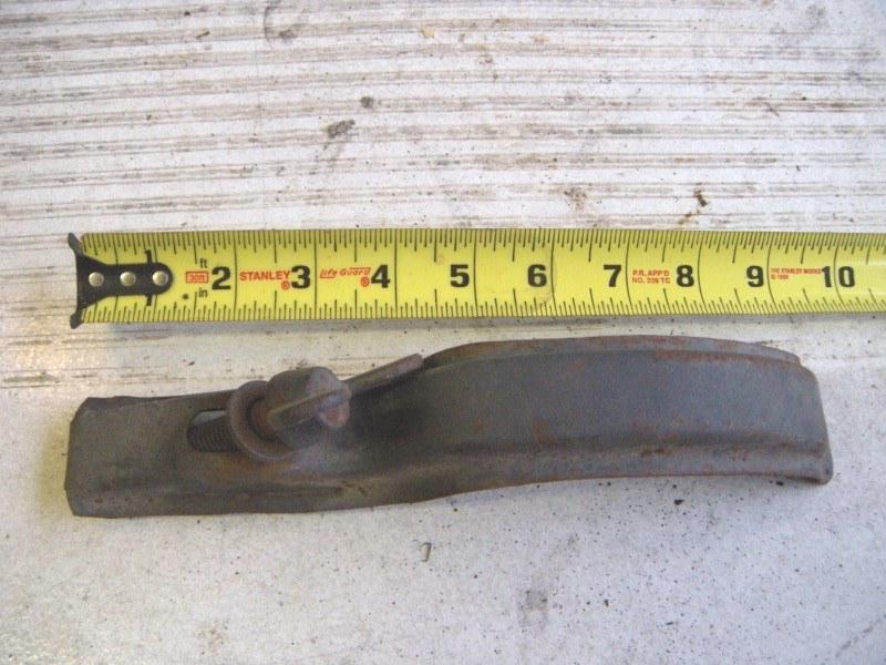 Mercedes ponton w180 spare tire tie down / holder