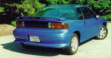 Painted geo storm custom style spoiler 1989-1996