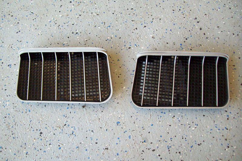 Sell 71 Buick Skylark GS ram air hood scoops VERY NICE ORIGINALS in