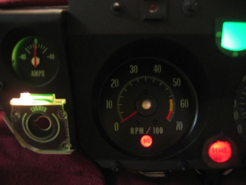 1970 Chevelle LS6 dash gauge cluster, US $250.00, image 3