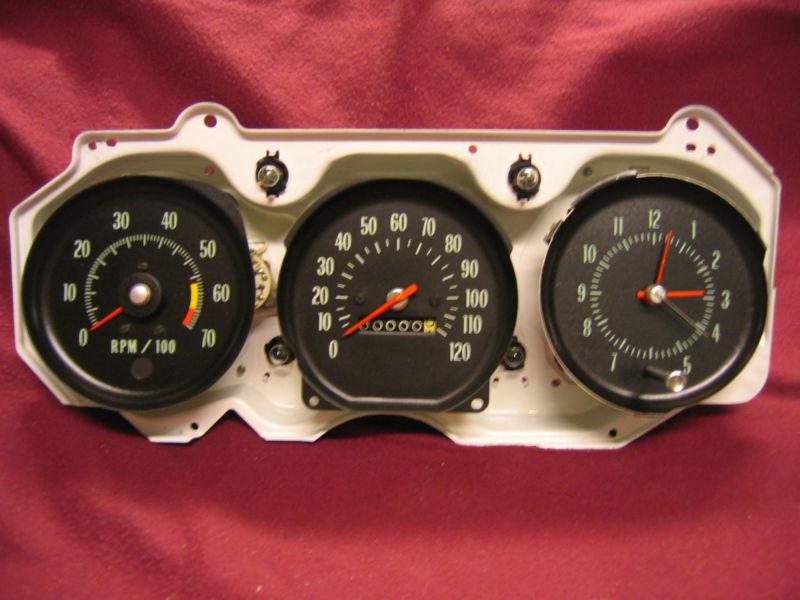1970 Chevelle LS6 dash gauge cluster, US $250.00, image 5