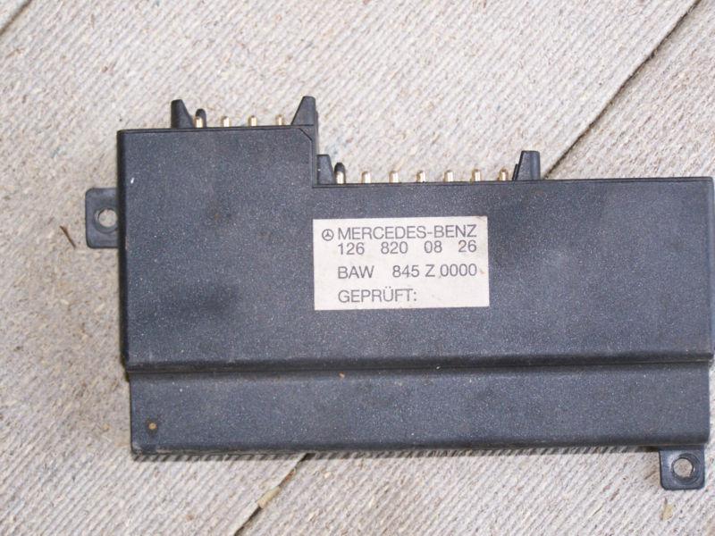 Mercedes alarm control module