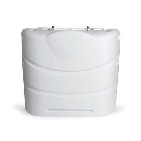Camco 40542 propane tank cover double polar white rv parts