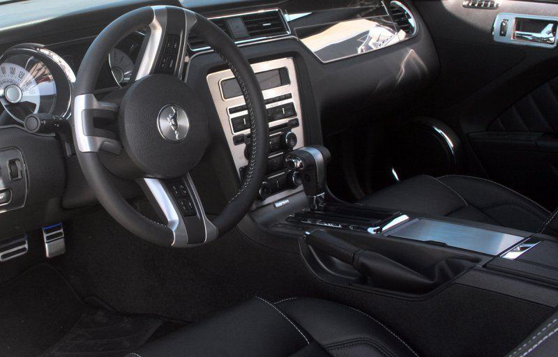 Mustang Center Console Cup Holder Cover Brushed 2010-2013, US $34.87, image 3