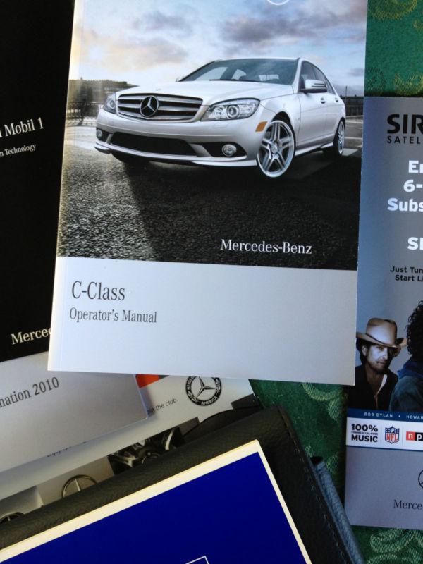 Mercedes benz 2010 c class owner's manual