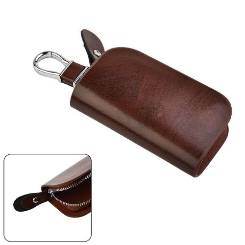 Car Smart Remote Key Case Bag Holder Pouch Keychain Leather Accessories, US $12.14, image 2