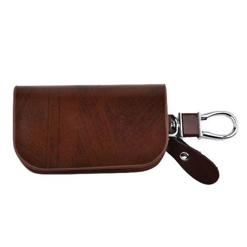 Car Smart Remote Key Case Bag Holder Pouch Keychain Leather Accessories, US $12.14, image 16