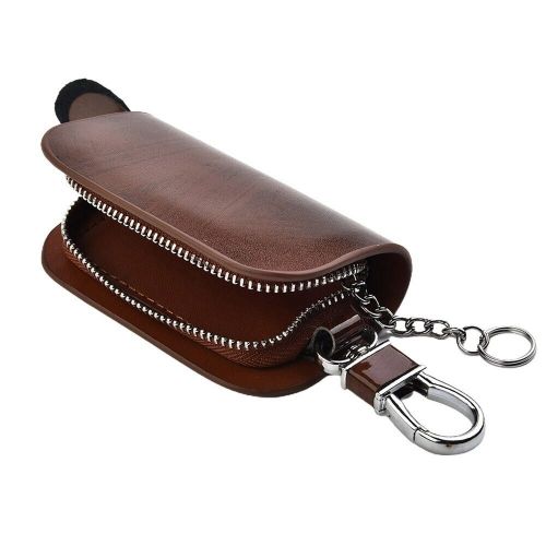 Car Smart Remote Key Case Bag Holder Pouch Keychain Leather Accessories, US $12.14, image 22