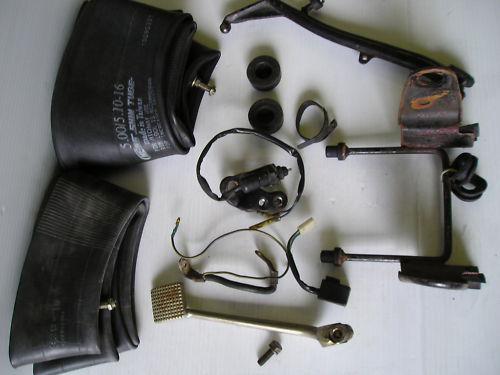 Kawasaki kz400, kz440 ltd-parts-cheap,brake,bracket,tubes-package deal