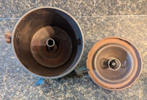 Cadillac oil filter assembly housing and nos cartridge 1951-1959??