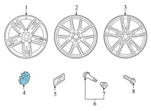 2019-2024 BMW X5 - Wheel Center CAP 6850834, US $21.99, image 3