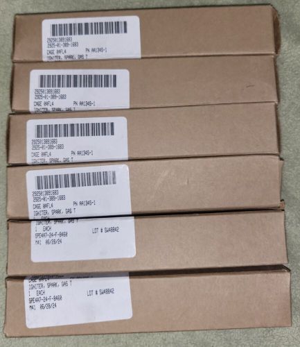 Lot O 6 New AA134S-1 Aircraft Jet Gas Turbine Engine Igniter Spark Plug Champion, US $4,200.00, image 3