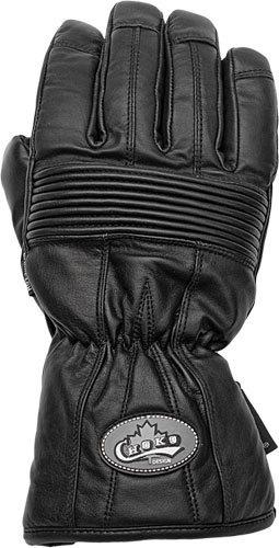 Choko men's leather snowmobile glove with short gauntlet 2xl