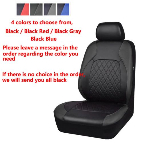 2 Set Breathables PU Leather Protector Cushion Waterproof Car Front Seat Covers, US $2.61, image 3
