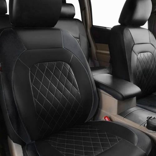 2 Set Breathables PU Leather Protector Cushion Waterproof Car Front Seat Covers, US $2.61, image 6