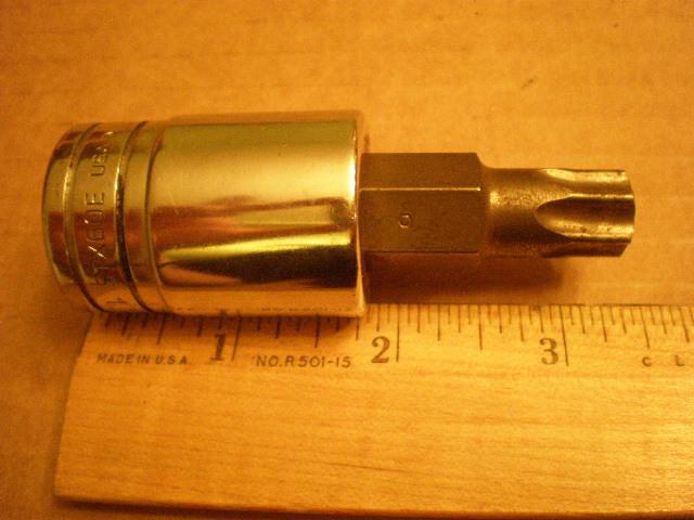 Snap-on t60 stx60e  1/2" drive torx socket driver