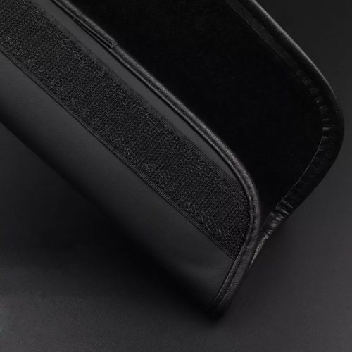 2pcs New Car Seat Belt Genuine Leather Shoulder Guard Cushion For Maserati Brown, US $23.99, image 4