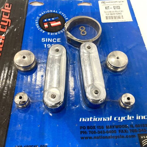 National Cycle SwitchBlade Windshield Quick Release Mount Hardware Kit 55mm Fork, US $179.00, image 8