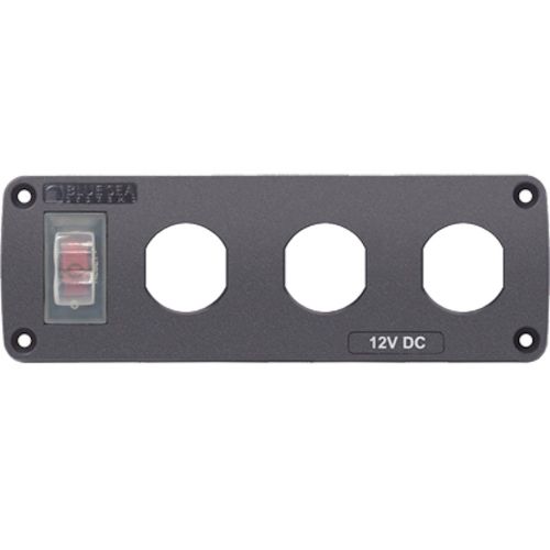 Blue sea electrical panel 4367 6.61 inch width x 2-1/4 inch height