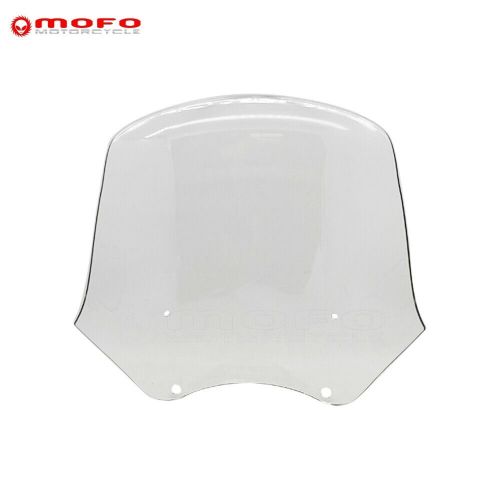 Club style fairing upper windshield for harley dyna 99-17 clear 15'' windscreen