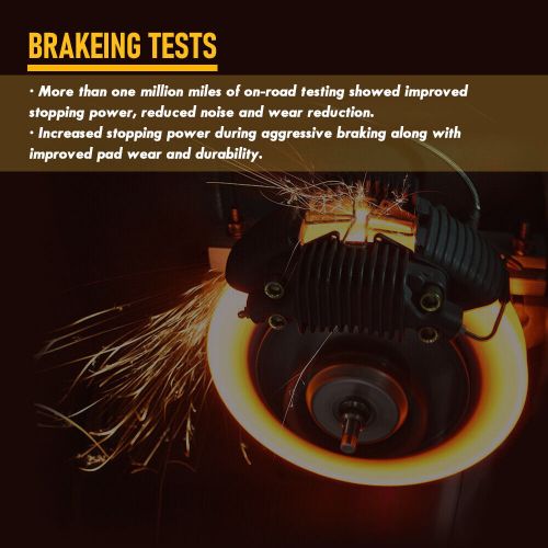 For 2007 2008 2009 Ford Expedition Front Rear Brake Rotors Ceramic Brake Pads, US $253.99, image 4