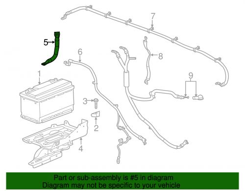 Genuine GM Battery Tray Brace 22829070, C $16.51, image 4