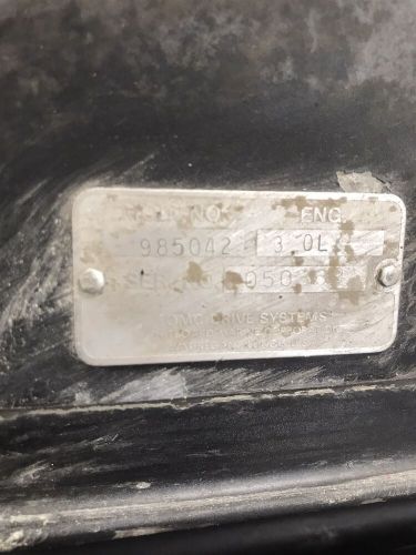 OMC Cobra 3.0 L outdrive Stern out drive FRESH WATER 985042, US $1,299.00, image 11