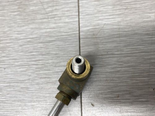 Volvo Penta 4.3 GL Cobra Dip Stick Tube Oil Pan Brass Fitting 3855722 3855723, US $114.00, image 3