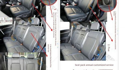For Chevrolet Copaci Car Seat Covers Full Set Front&Back Cushion PU Waterproof, US $86.99, image 12