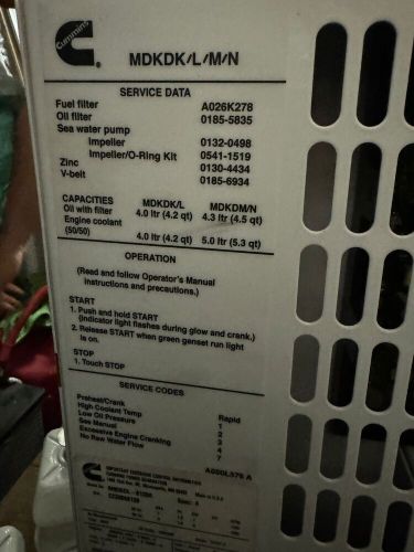 Generator Marine Cumins 7kw, US $9,000.00, image 4