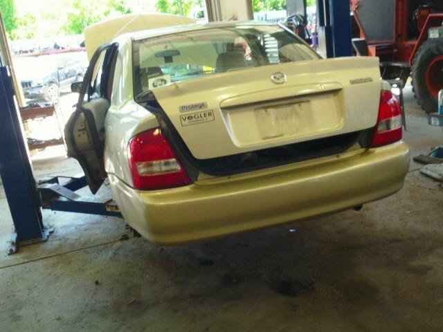 01 02 03 mazda protege automatic transmission 1.6l